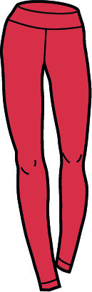 Легинсы для фитнеса Serra Vermelho  TTFY.ru